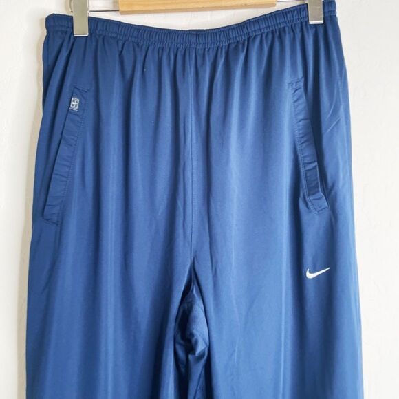 Nike Dri Fit Tennis Navy Blue Pants - Picture 2 of 6